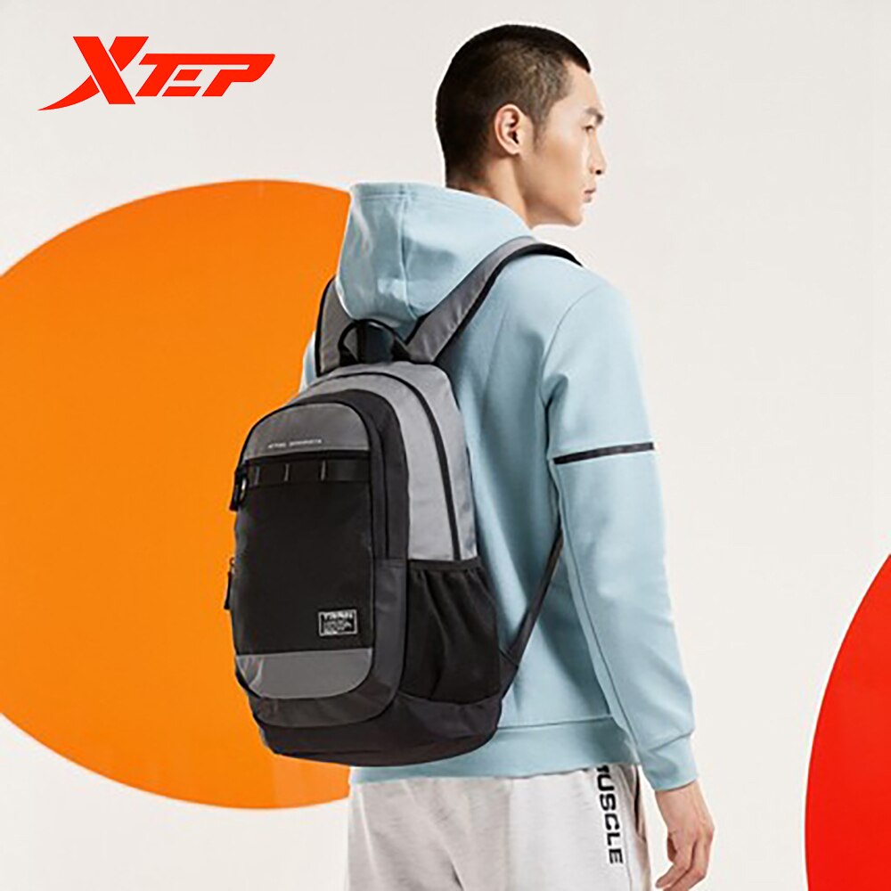 Xtep backpack unisex summer style men's and women's bags trend all-match school bag casual backpack 880337110015
