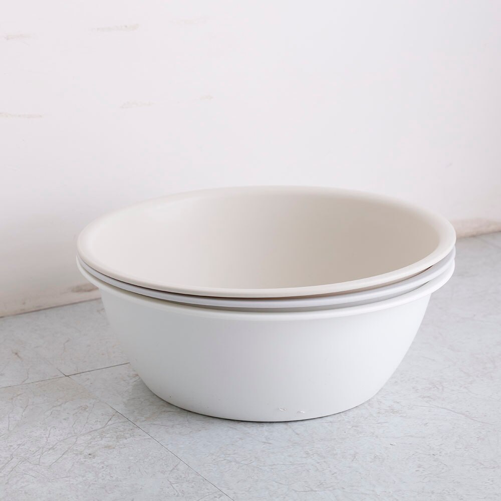 Lavabo de plástico de estilo japonés para el hogar, lavamanos grueso Simple, grande, de