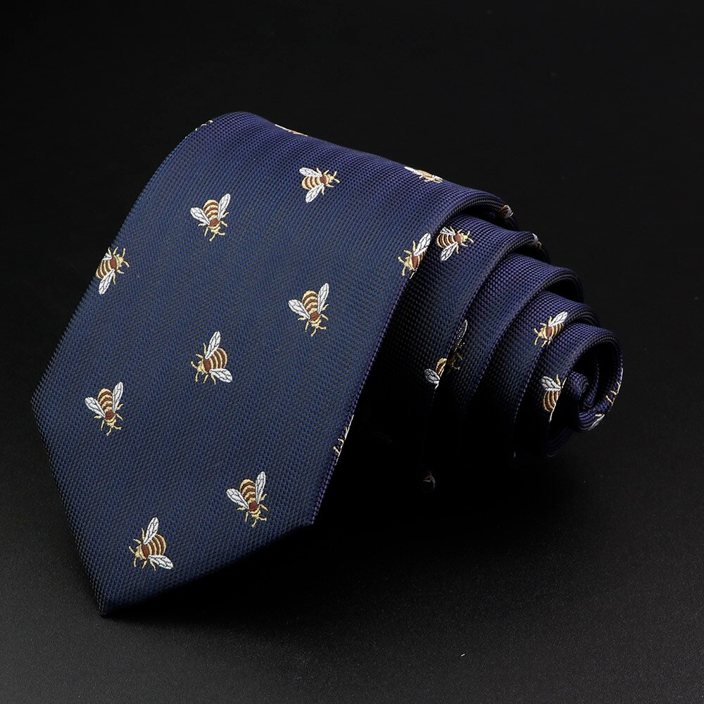 Mannen Stropdas Klassieke Schedel Dier Vruchten Bloemen Patroon 8Cm Jacquard Stropdas Accessoires Dagelijkse Slijtage Das Wedding Party: 41
