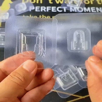 Ganchos de pared adhesivos de doble cara ganchos multiusos para cocina baño sala de estar gancho montado a la pared ganchos de almacenamiento