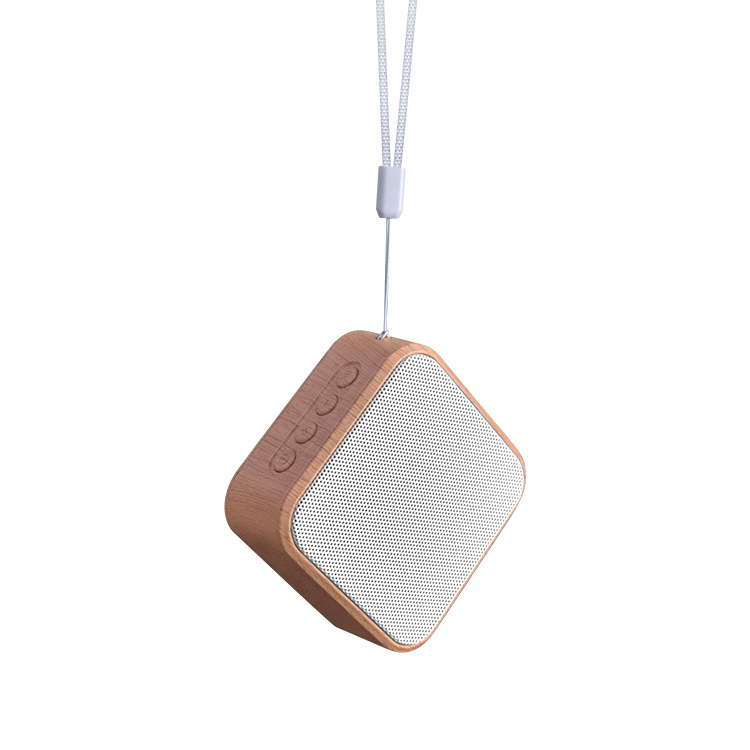 Grain De Bois A70 Bluetooth Haut-Parleur Portable Carte Mini Subwoofer Audio Sans Fil