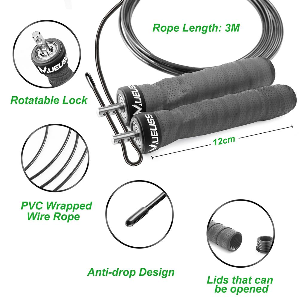 Cuerda para saltar en CrossFit cuerda de salto aju... – Grandado