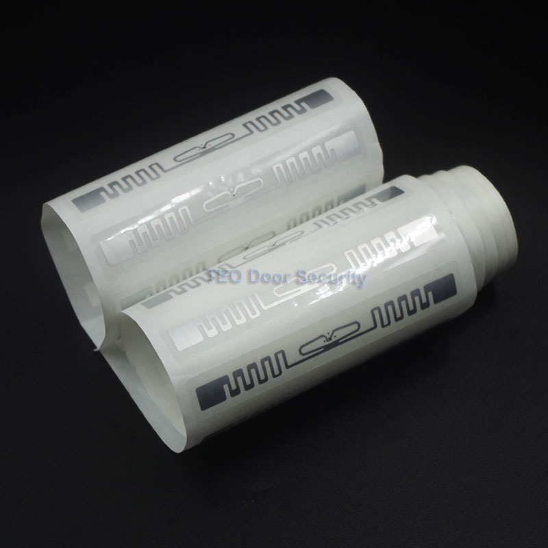 6C 6B UHF 915 MHZ RFID 9662 Transparent Label Elektronik Tag RFID Klebstoff Tag Stealth Label RFID Klebstoff Tag Freies