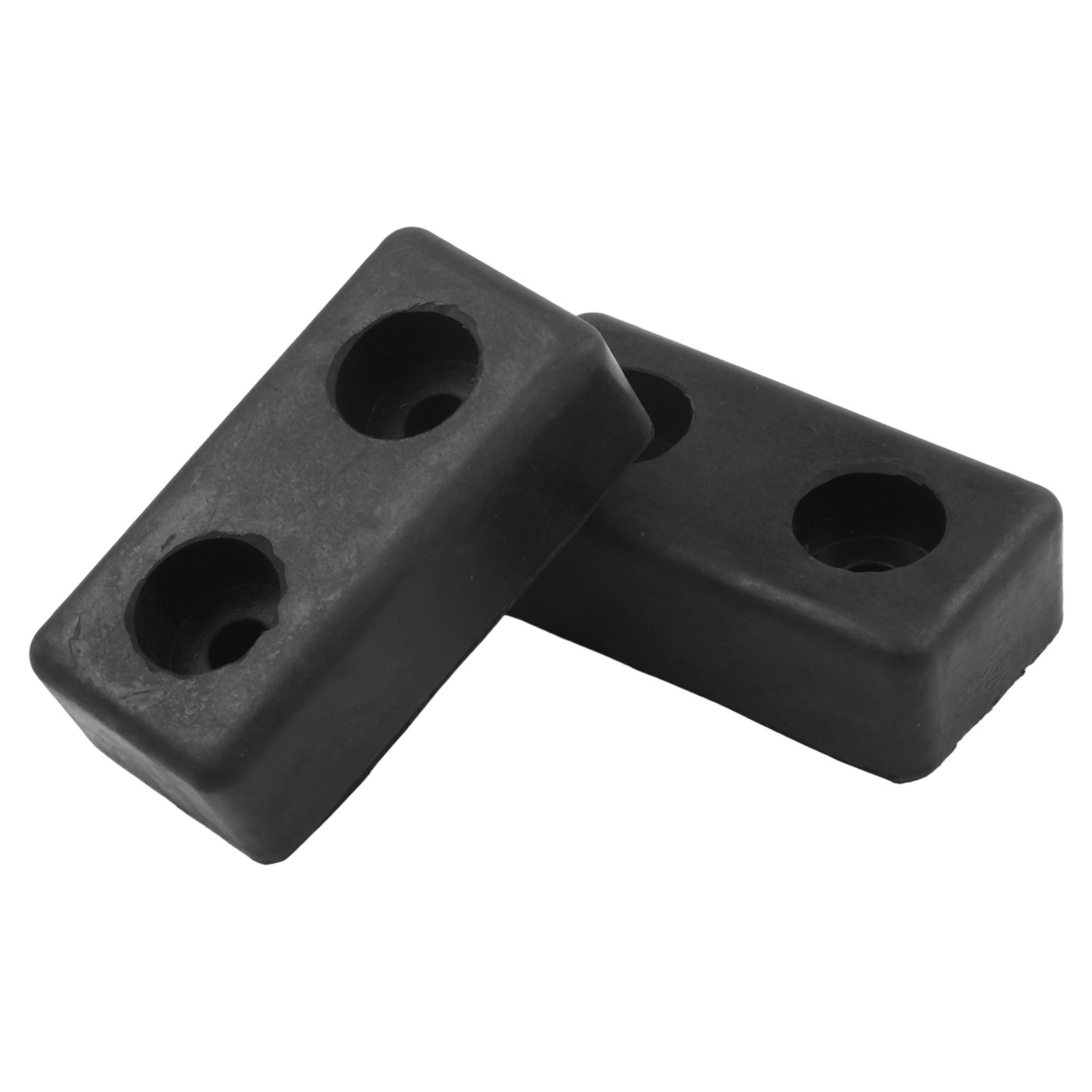 Rubber Bumpers Pads For Gym Machines 2 Pack Supporting Stability And Vibration Reduction For Treadmill Elliptical And Bike Units