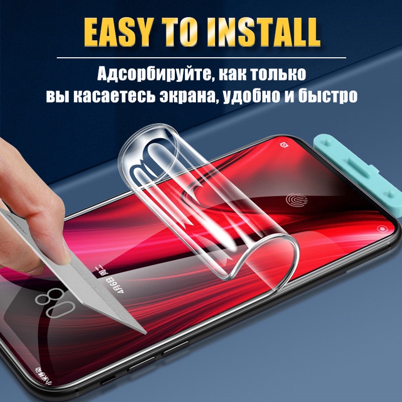 Hydrogel Film For Xiaomi Redmi 6A 7A 7 Redmi 6 Screen Protector Redmi 8 8A 9 6 A 9A 9C NFC 5A 5 Plus 4X s2 Go K20 NOTE 7 9 9S