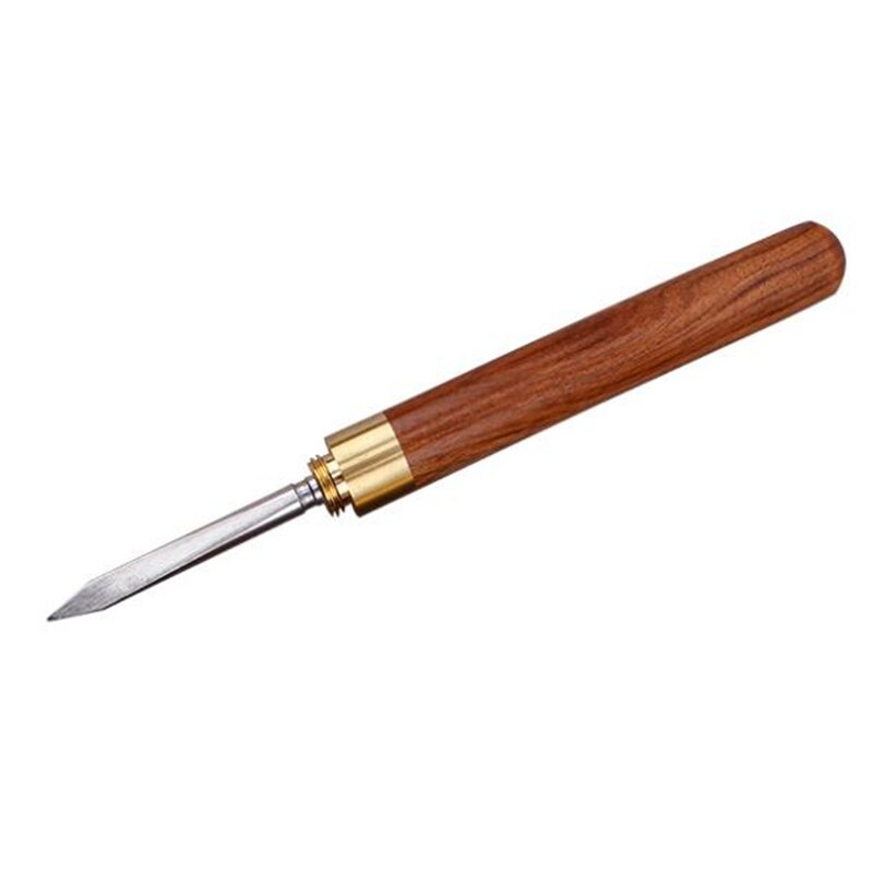 Sandalwood Tea Knife Needle Pick With Wood Handle Puer Tea Tools Cone Needle Breaking Prying Tea Brick Tool: style 3