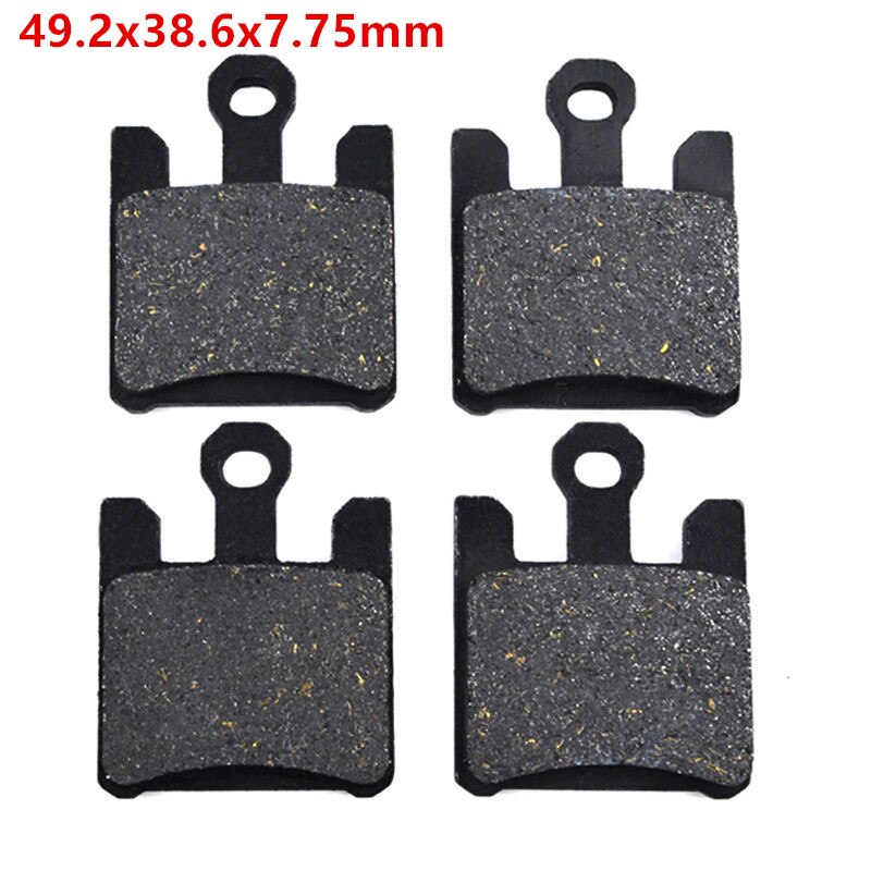 Complete Set Motorcycle Front Rear Brake Pads For Kawasaki ZX6R ZX636 2003-2005 ZX10R ZX1000 2004-2007