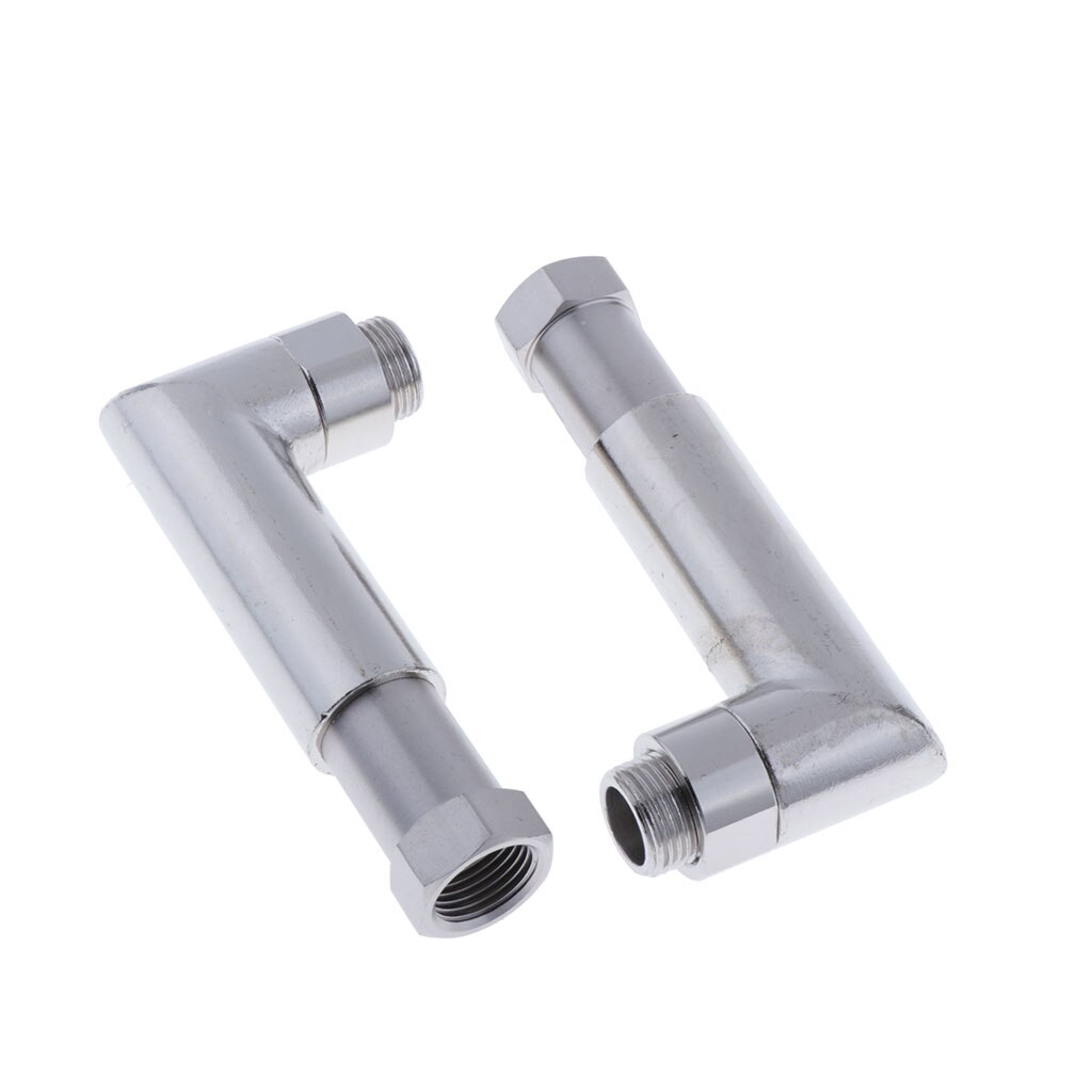 2pcs Oxygen Sensor Angled Adapter Extender Bung Adaptor Extension O2 Spacer