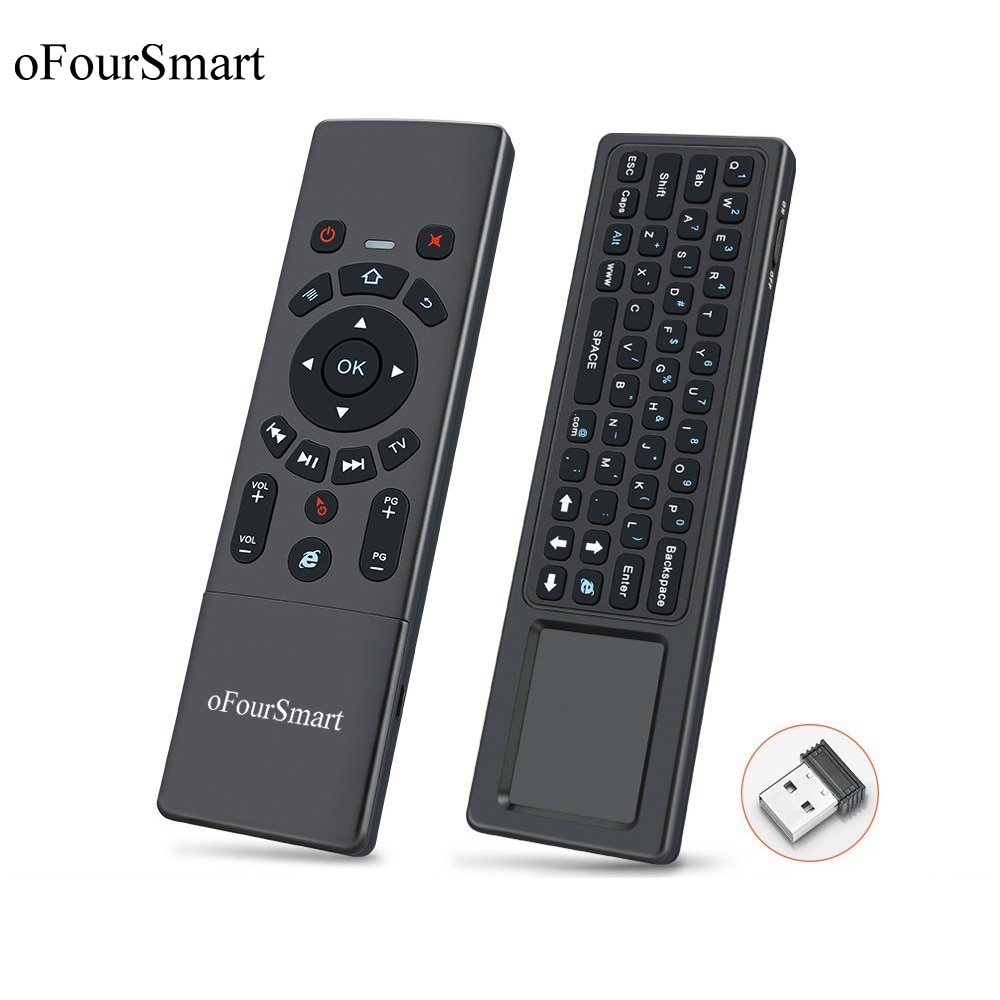 T6 Air souris sans fil clavier et pavé tactile télécommande universelle pour Android TV Box mini PC Smart projecteur 2.4G Air Fly souris