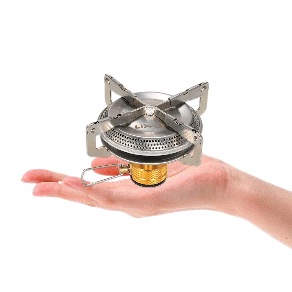 Lixada 3500W Outdoor Camping Picnic Gas Stove 캠핑용품 Hiking Picnic Ultralight Cooking Gas Burner Camping Accessories