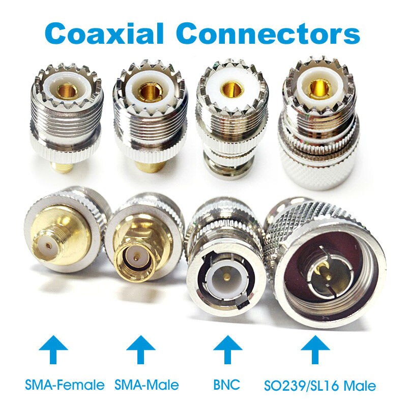Car Radio Antenna Mount Bracket 5M PL259 SO239 Coaxial Feeder Extend Cable SMA Female Male BNC Connector for Most Walkie Talkie