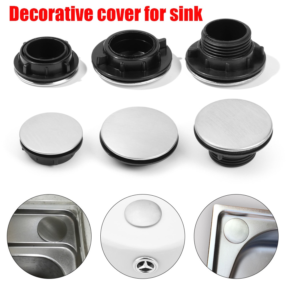 1Pc Praktische Sink Kraan Kraan Gat Cover Water Blanking Plug Stopper Keuken Drainage Seal Anti-Lekkage Wastafel Accessoires