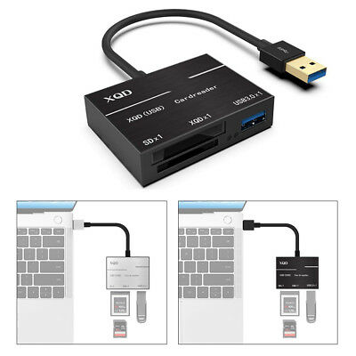 USB 3.0 Super Geschwindigkeit SD Kartenleser Adapter Für USB 3.0 U Disk XQD SD Karte Kartenleser Mit Karte Kartenleser XQD Kartenleser