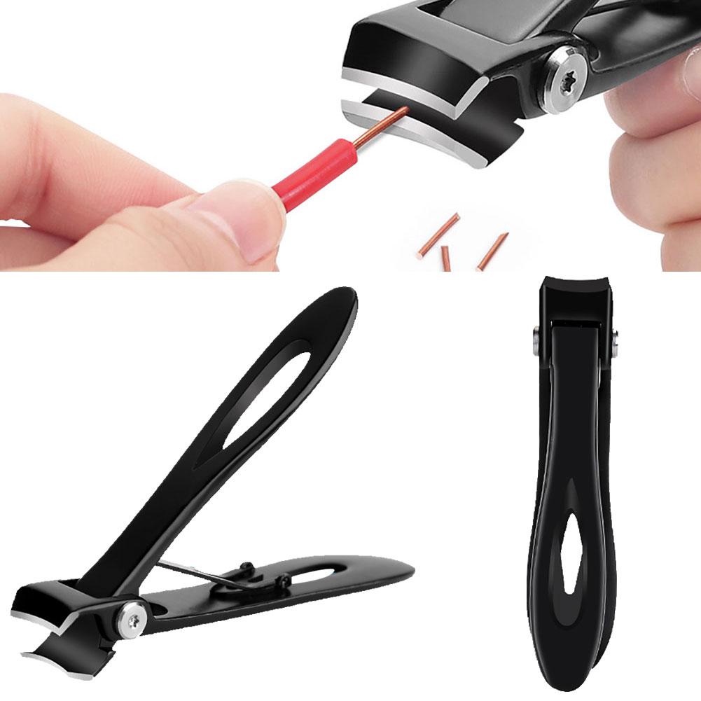 1Pcs Metal Wide Curved Mouth Thick Nail Trimmer Toenail Fingernail Cutter Clippers Nail Tools Manicure cutters
