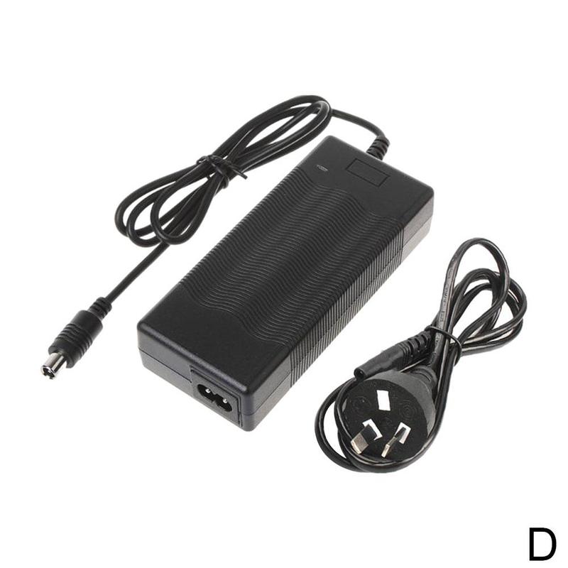 36v ladegeräte mit rca-stecker, 10mm ausgänge , 2a 42v für lithium-batterien von elektrofahrrädern und rollern (  m365 x2 stück 0: Au-stecker
