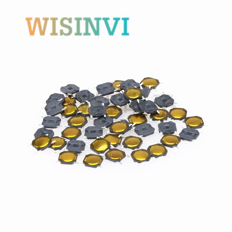 20 pièces/lot interrupteur à Membrane 4X4X0.8mm Tactile bouton poussoir Tact 4 broches 4*4*0.8mm interrupteur Micro-interrupteur SMD
