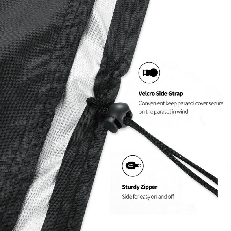 Waterproof Outdoor Garden Ping Pong Table Rain Protection Cover Blanket Wind