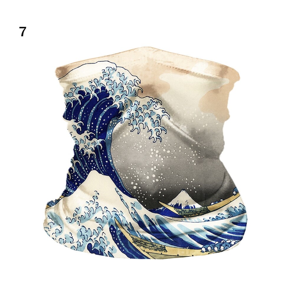 1Pc Unisex Elastische Hoofd Gezicht Halsbeenkap Tube Bandana Sjaal Stofdicht Bandana Half Gezicht Sjaals Outdoor Fietsen Accessoires: 7