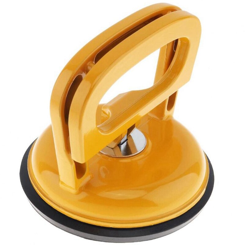 Aluminium Legierung Einzigen Klaue Vakuum Sauger Mit Gummi Saug-Pad Und 2 Clip Griffe Für Fliesen Glas Leichte Verriegelung Einzel C: Ursprünglich Titel