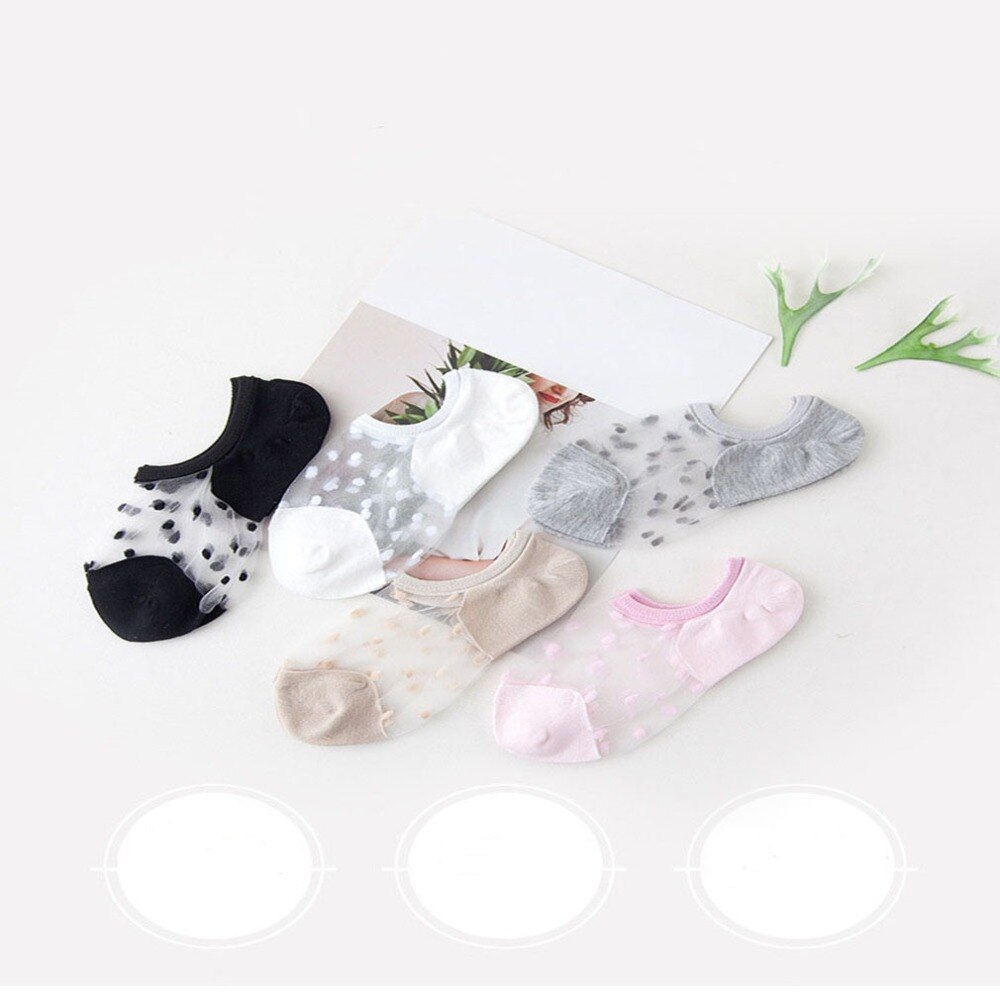 5 paar/pak kanten mesh visnet sokken meisjes sokken transparant stretch elasticiteit enkel net garen dunne dames sokken calcetines mujer