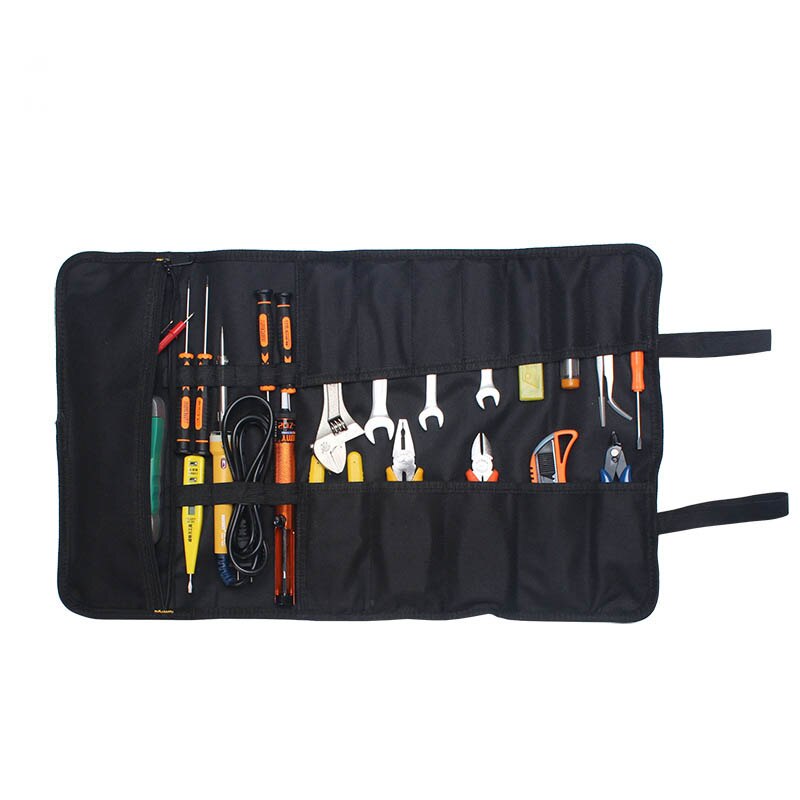 ZK30 Vouwen Roll Zakken Voor Tool Multifunctionele Tool Zakken Praktische Handgrepen Oxford Canvas Beitel Tool Instrument Case