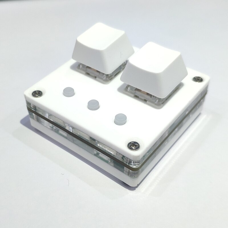 OSU – Mini-clavier à 2 touches, avec mot de passe, possibilité de copier et coller des touches de raccourci personnalisées, touche de changement de jeu, une touche