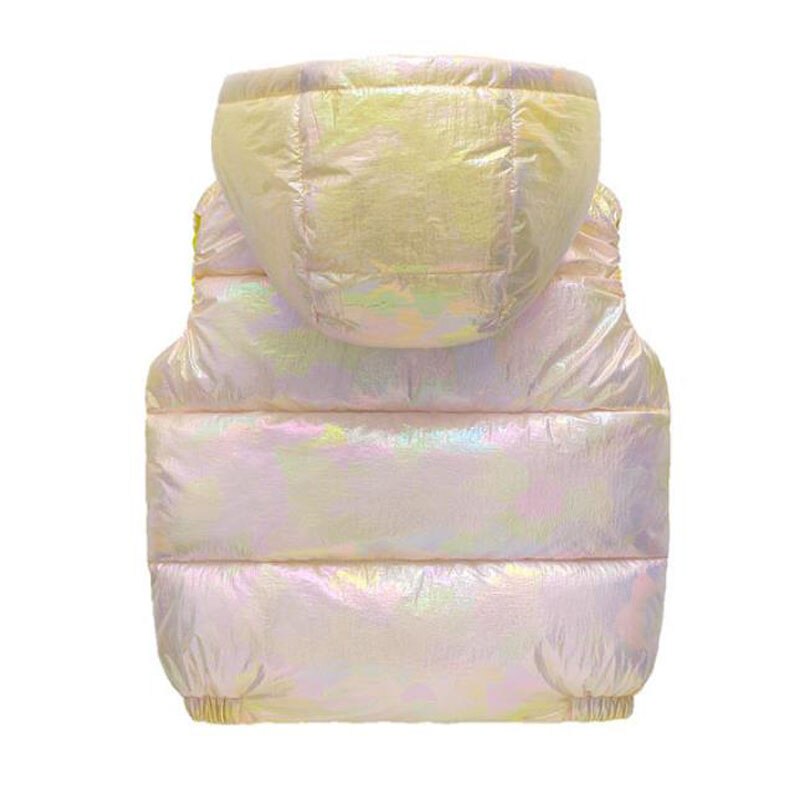 Art Weste freundlicher Oberbekleidung Winter Mäntel freundlicher Kleidung Warme Mit Kapuze Baumwolle Baby Jungen Mädchen Weste Für ändern 3-10 jahre alt