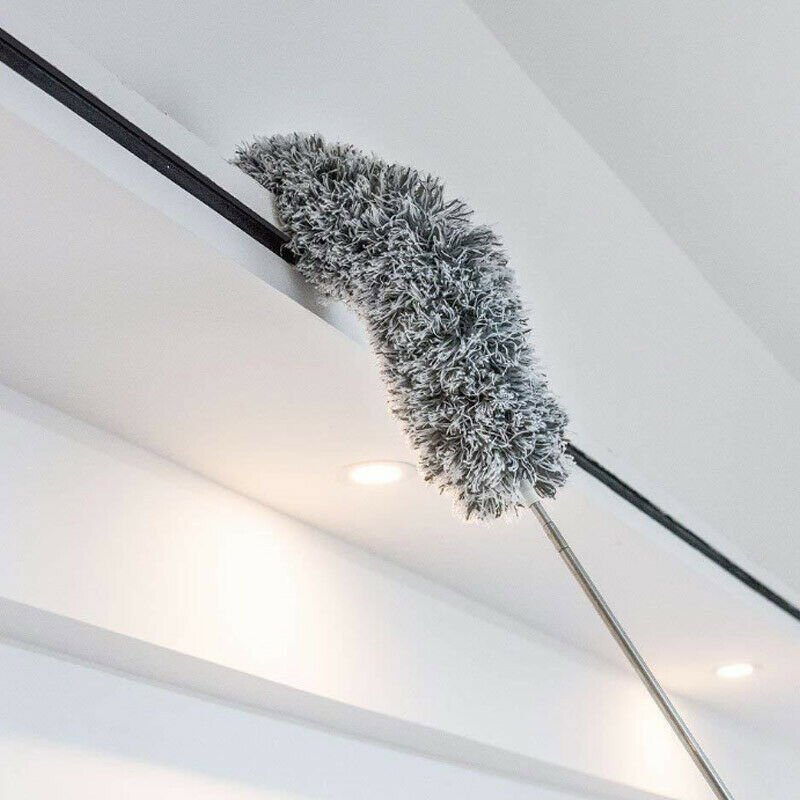 Best Extendable Microfiber Telescopic Handle Duster Dust Cleaner Flexible Home Cleaning Brush XH8Z