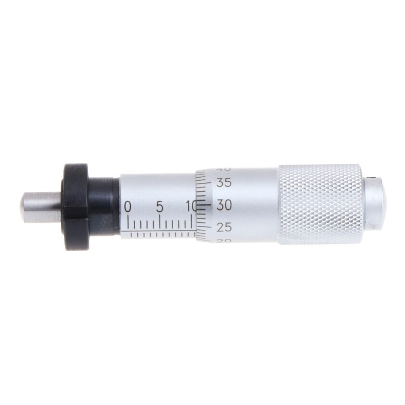 Tipo redondo 0-13mm escala micrômetro cabeça medida ferramenta rotação suave
