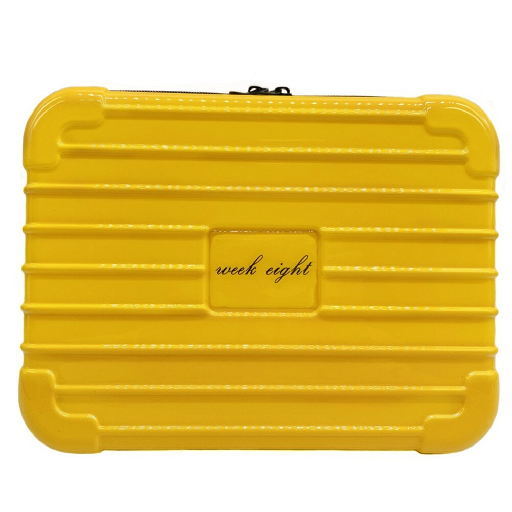 Week Eight for Brompton/Birdy 11 Inch Bike Bag Folding Bicycle Accessories Front Bag Mini Storage Box with Connector: Yellow