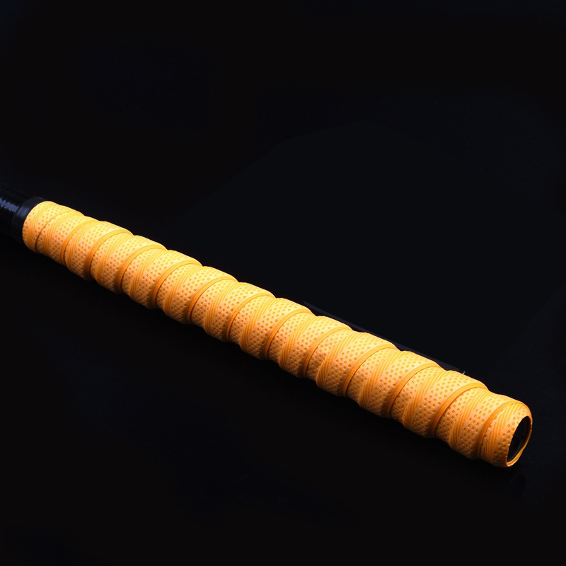 Vendita calda canna da pesca impugnatura avvolgimento cintura multiuso antiscivolo e assorbente sudore Badminton racchetta nastro NOV99: Arancione