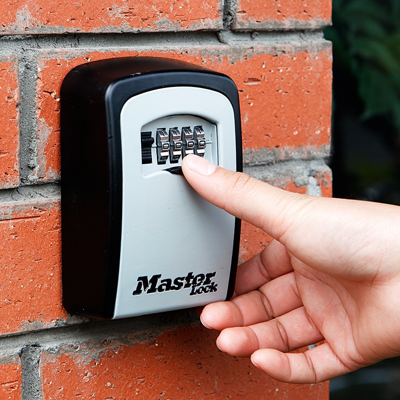 Master Lock Key Kluis Wall Mount Combinatie Wachtwoord Slot Metalen Legering Garage Fabriek Outdoor Toetsen Opbergdoos Security Kluizen