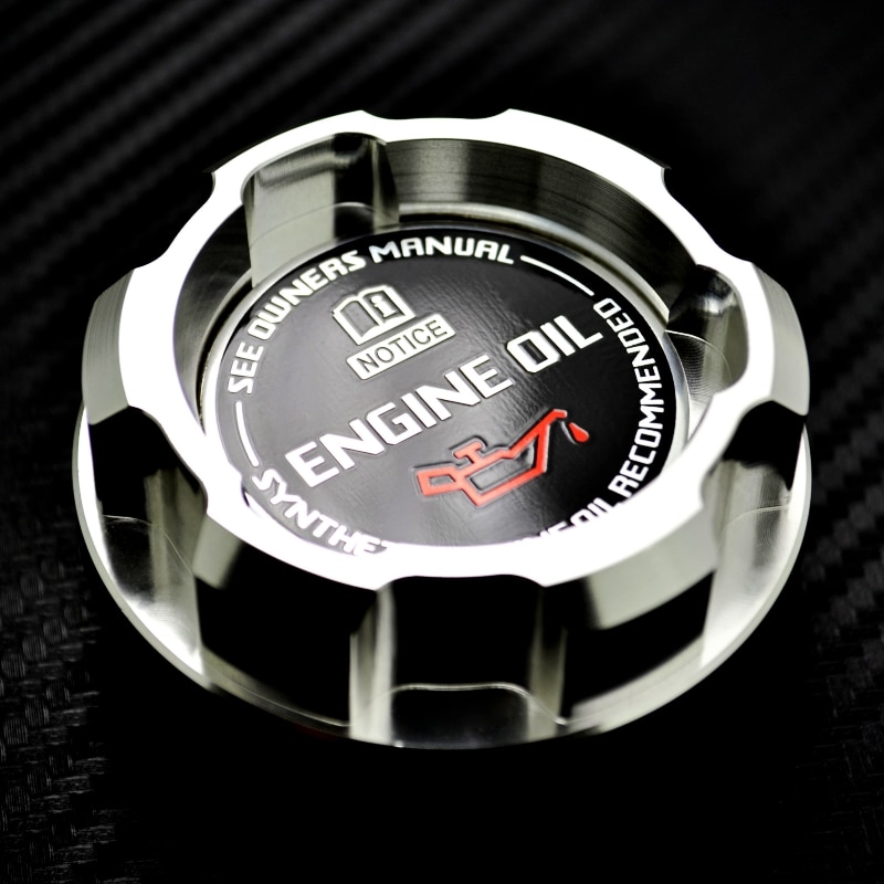 Silver Aluminum ENGINE Oil Cap for 93-97 FORD PROBE 2.0L 4 CYL FSDE ENGINE 91-96 FORD ESCORT GT BP 1.8L DOHC ENGINE