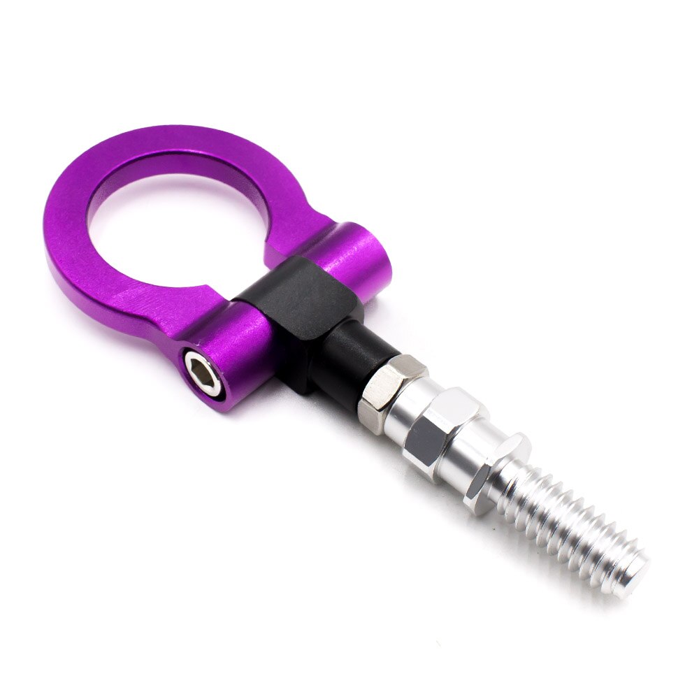 Car Styling Trailer Hooks Sticker Decoration Car Auto Rear Front Trailer Simulation Racing Ring Vehicle Towing Hook