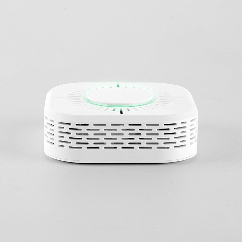 Detector de humo inalámbrico Compatible con Sonoff RF Bridge para seguridad de Alarma de casa inteligente 433MHz sensible vida súper Larga modo de reposo