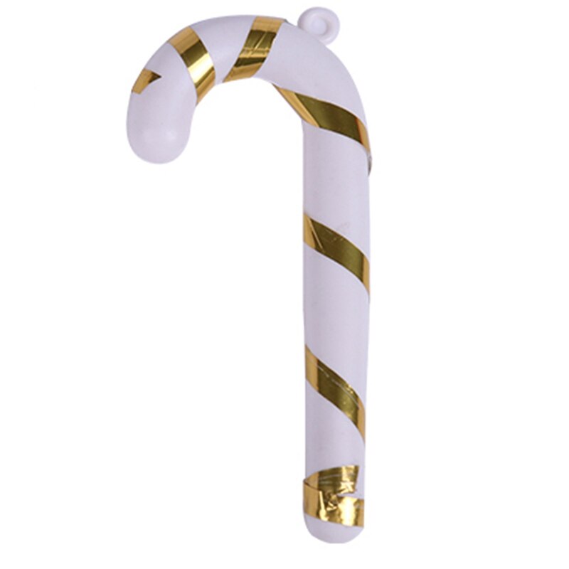 100 Pcs Kerstboom Opknoping Candy Cane Ornamenten Festival Party Kerstboom Decoratie Kerst Decoratie Benodigdheden: Gold