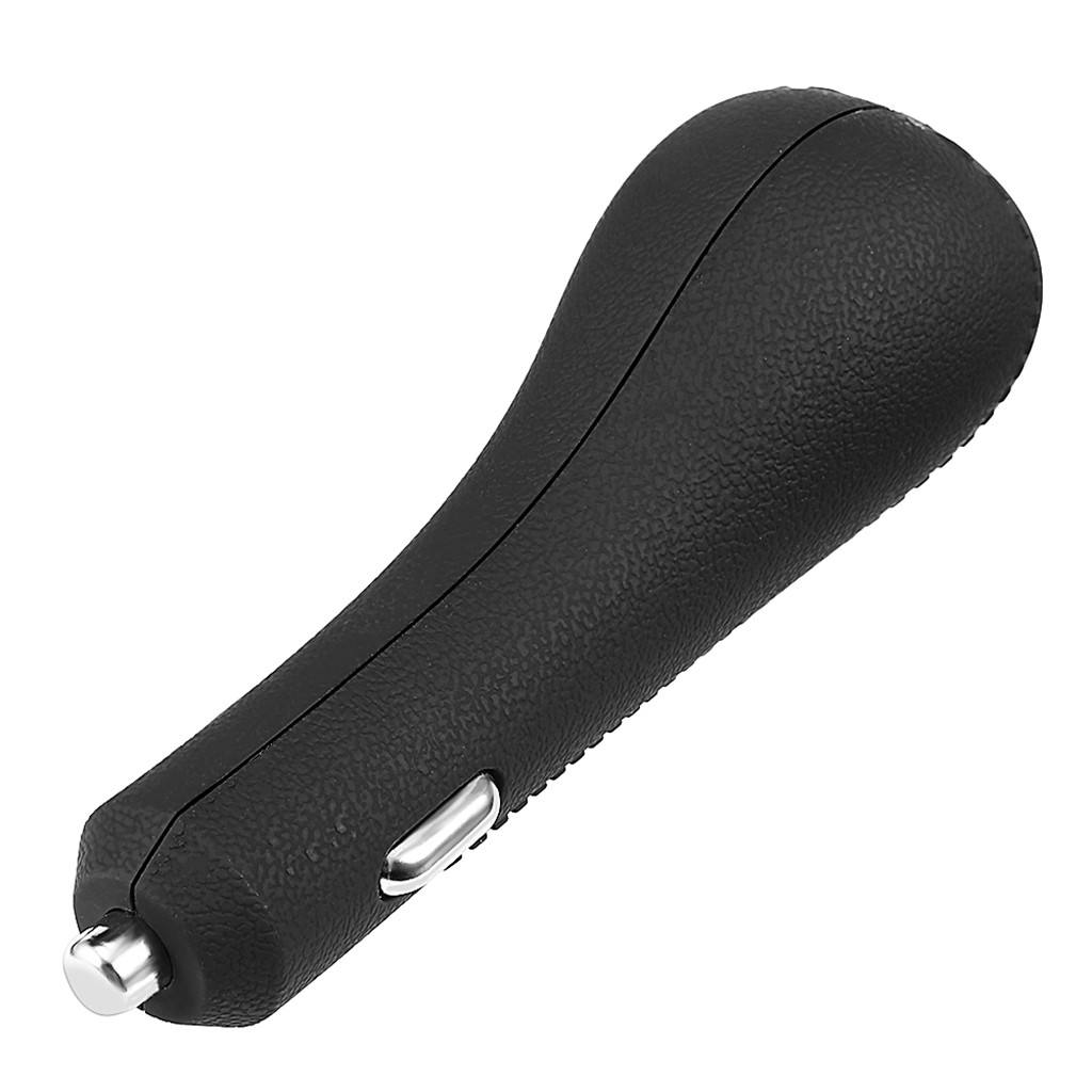 3 Port USB Car Fast Charger Car Power Universal Adapter QC3.0 Black