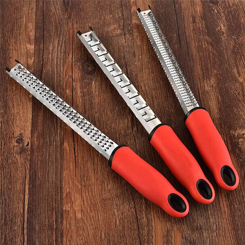 Keuken Raspen 12 Inch Multifunctionele Rvs Kaas Rasp Gereedschap Chocolade Citroen Zester Fruit Dunschiller Keuken Gadgets