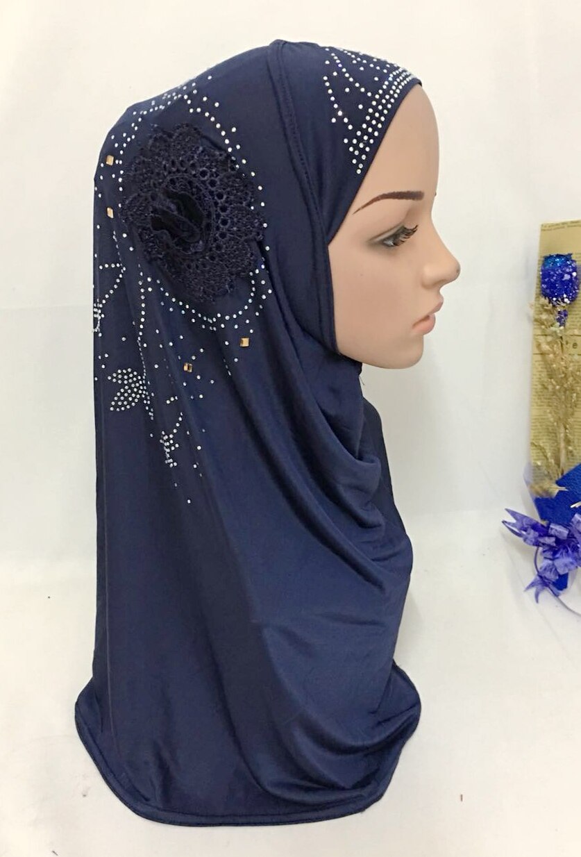 Islamilainen naisten huivi päähineet muslimi hijab sisäkorkki huivi huivi ramadan arab amira huivi koko kansi turbaani hijab
