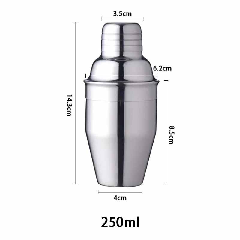 Meerdere Maten Rvs Boston Shaker Cocktail Boston S... Grandado