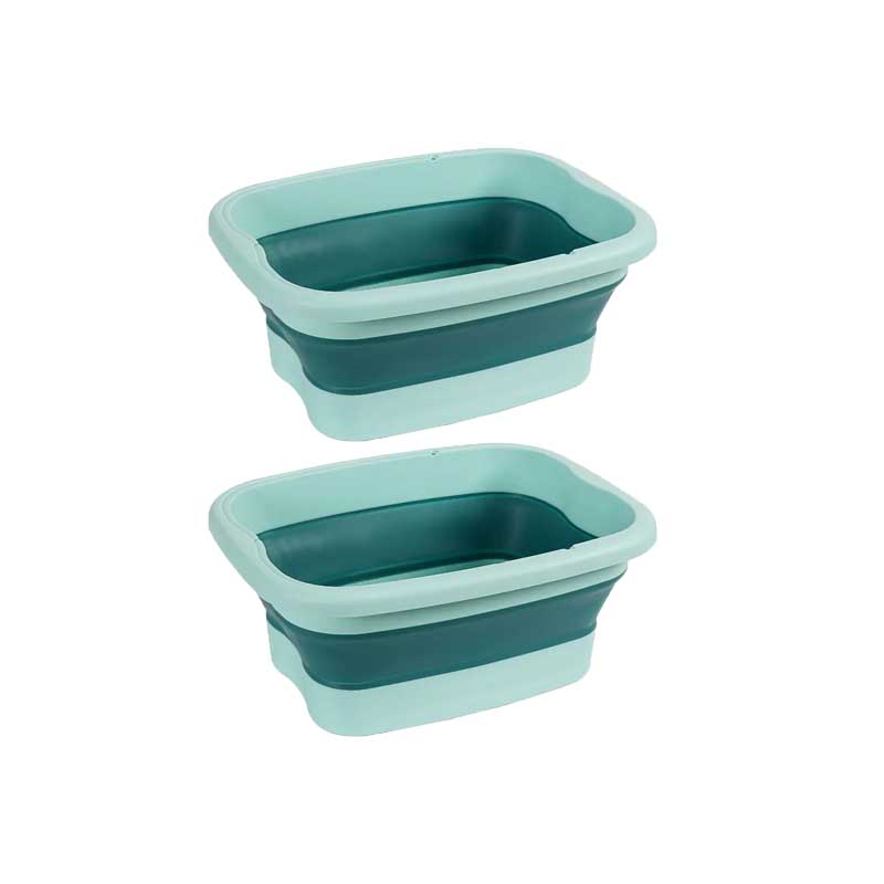 1-2Stck Fuß Einweichen Eimer Faltbare Wasser Eimer Tragbare Massage Gesundheit Fuß Badewanne Kalb Bedeckt Isolierte Fuß waschbecken: Beige