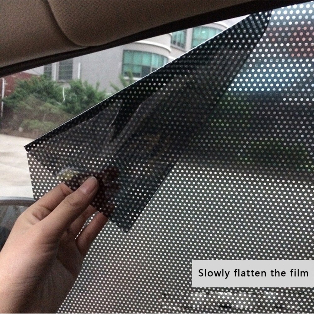 1 par bilrude film parasol auto solbeskyttelse solskærm sidevindue tonet glas tende sål auto finestrino vinduesfarvning