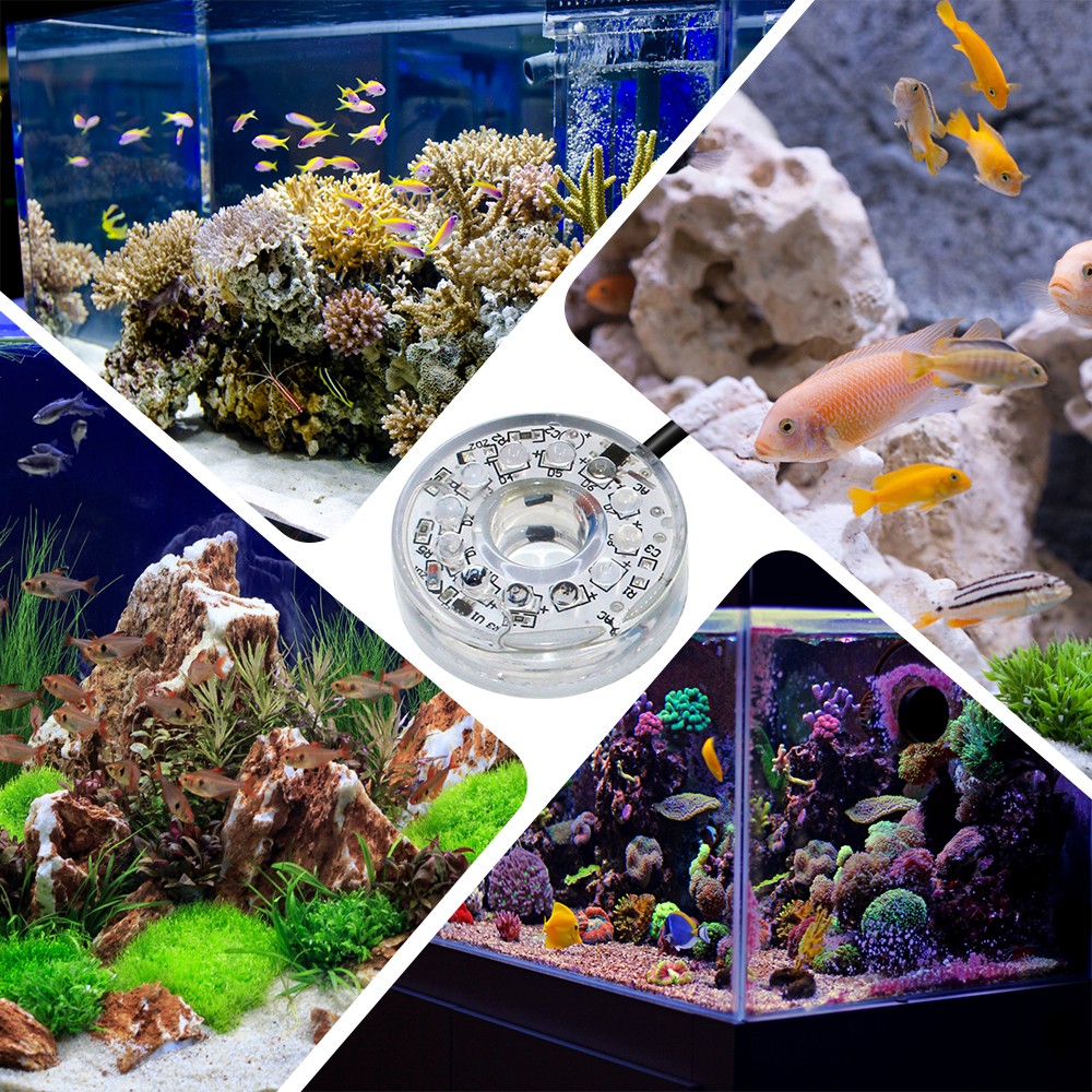 Led Aquarium Licht Aquarium Licht Plant Groeien Licht Nacht Vissen Licht Onderwater Licht Led Oceaan Licht