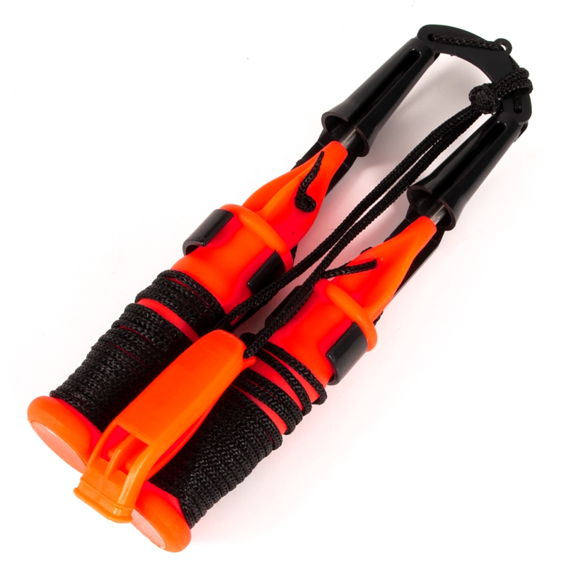 Winter Ice Fishing Pick Chisel Portable Outdoor Life-Saving Handheld Spikes With Lanyard Fishing Tackle Fishing Tool