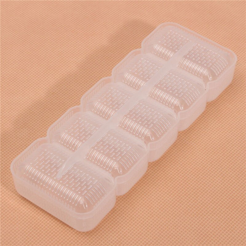 1 set Japón Nigiri molde de arroz para Sushi bola 5 rollos fabricante de prensa antiadherente herramienta DIY