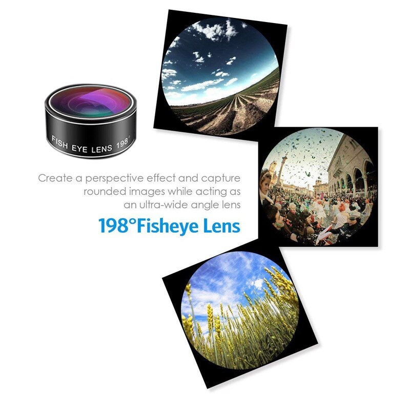 Camera Kit 12X Zoom Lens Voor Smartphone Telescoop Camera Lente Telefoon Telescoop Fisheye Macro Lens Statief Clip