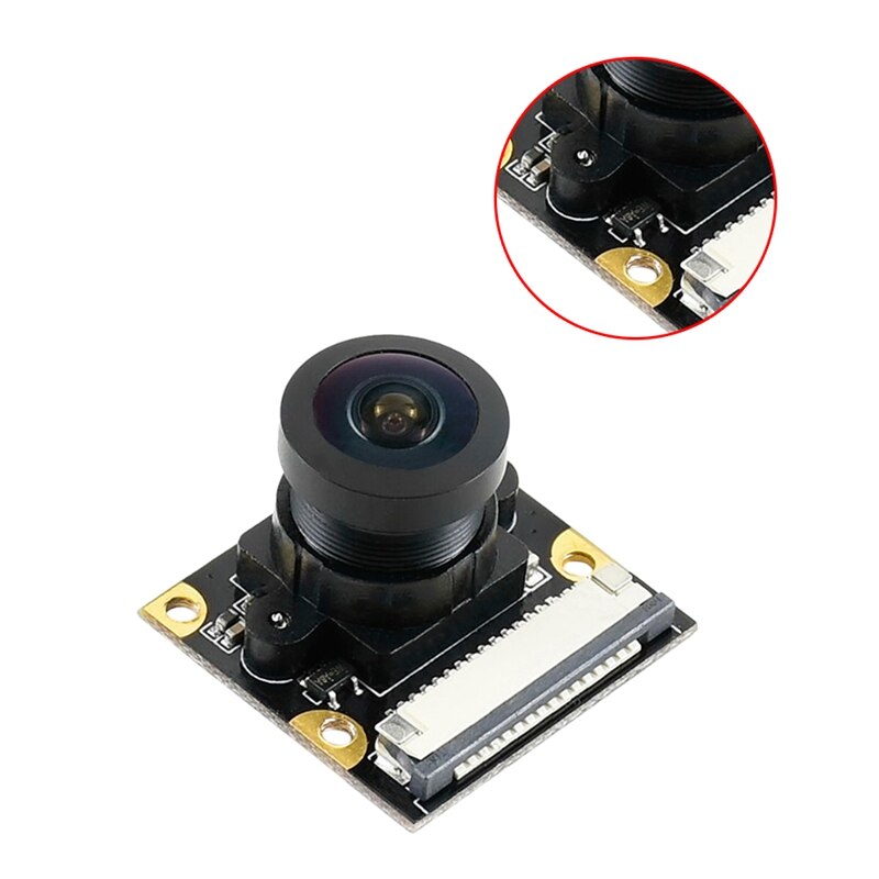 8MP Camera Module IMX219 for Jetson Nano Infrared Night Vision 160 degree FOV 3280 x 2464 Camera with 15 cm Flexible Flat Cable