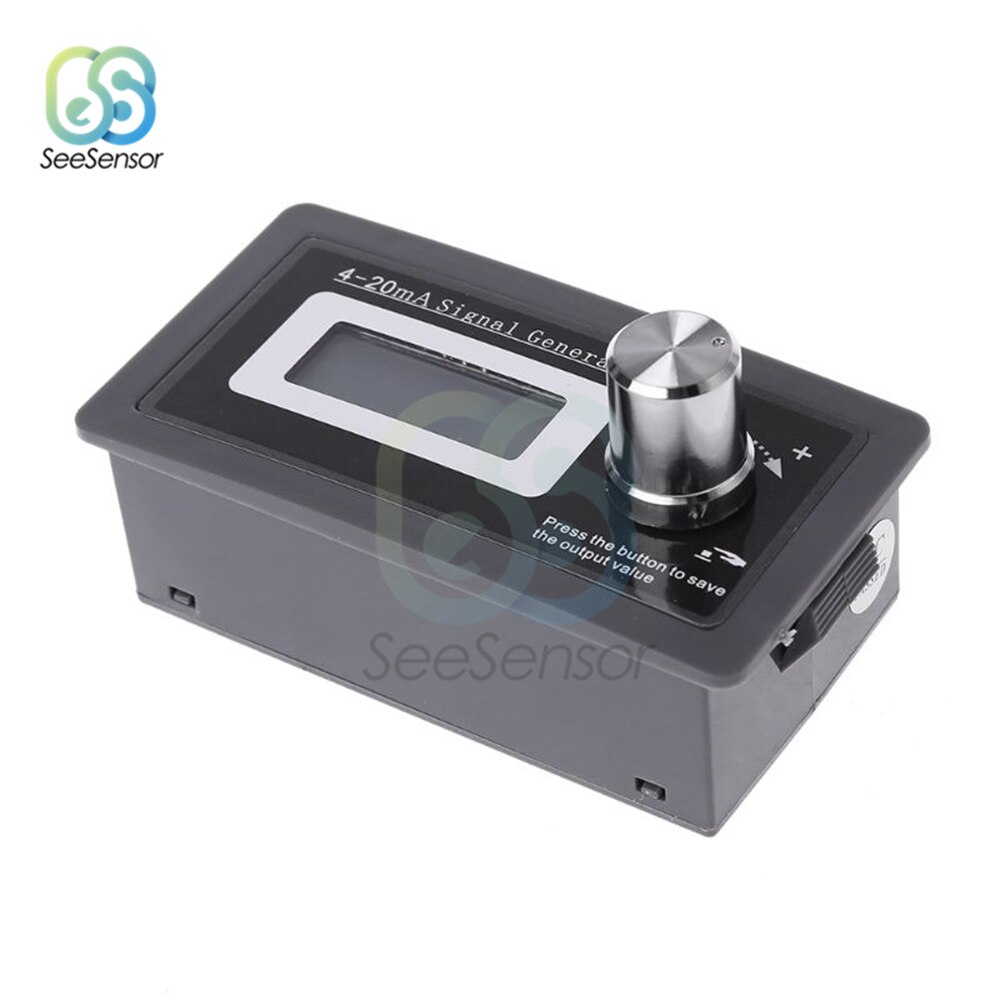 4-20mA Lcd Digitale Dispaly Signaal Generator Plc Stroomopnemer Load Tester Twee Draad Uitgang