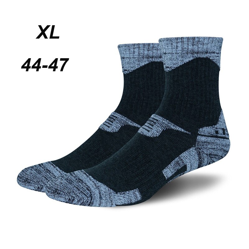 Winter Warm Outdoor Men Women Thermal Comfortable Ski Socks Thicker Sports Snowboard Climbing Camping Hiking Thermosocks: HXL