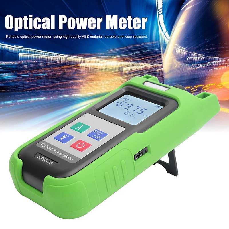 KPM-35 Optic Fiber Power Meter FTTH Fiber Cable Tester And Singlemode Fiber Optical Light Source -70 - +10Dbm